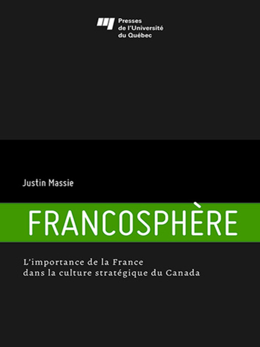 Title details for Francosphère by Justin Massie - Available